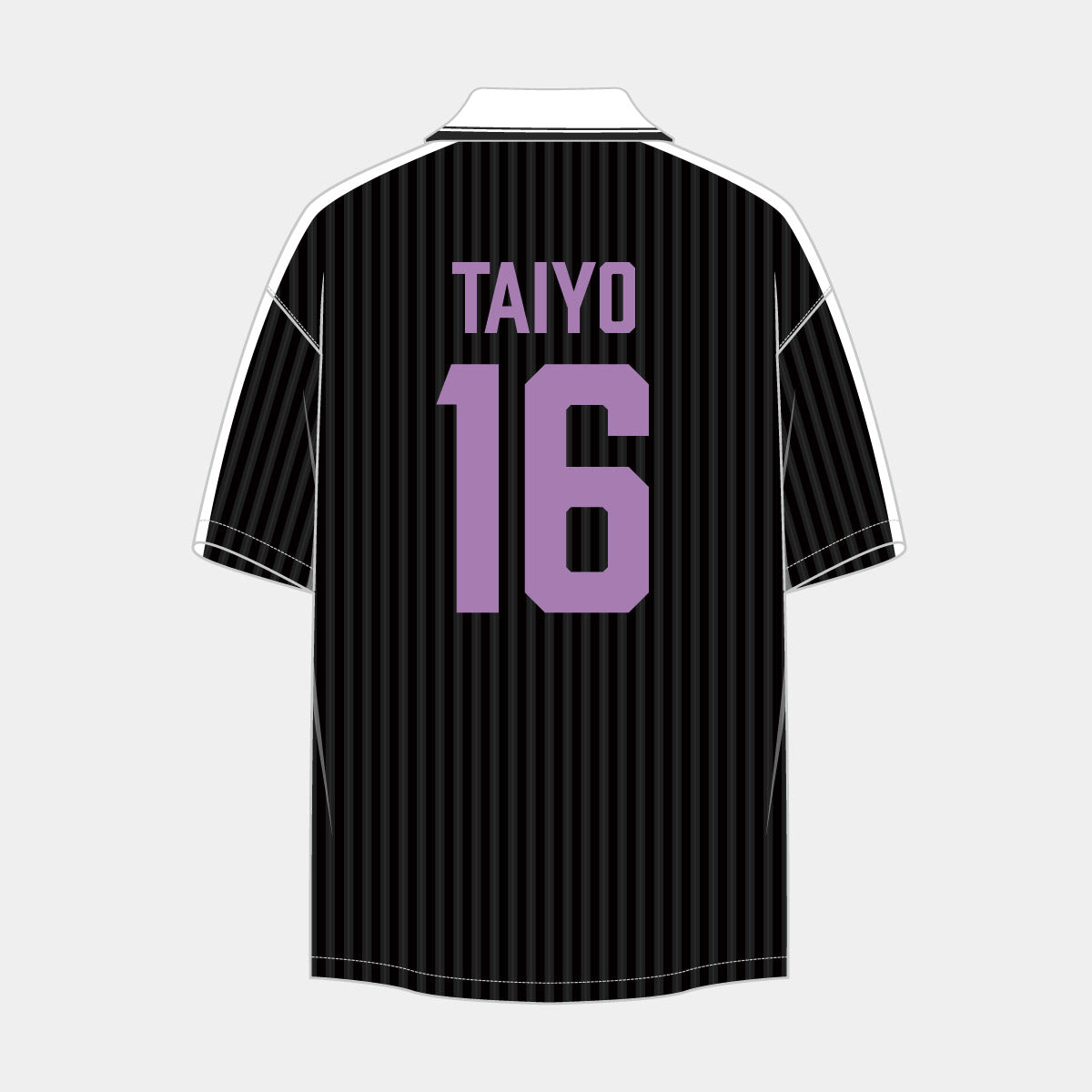 背番号ネームサッカーシャツ